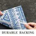 thumbnail image 6 of Boho Blue Geometric Ethnic Pattern Door Rugs,Washable Non Slip Door Mats Indoor,Decorative Door Mats,Entry Mat Indoor for Entrance,Bedroom,Kitchen,Bathroom,17"x30", 6 of 6