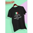 thumbnail image 5 of Old Glory Mens Don't Do Calm Italian Short Sleeve Graphic T Shirt, 5 of 6