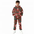thumbnail image 3 of PINQI Boys 2 Piece Cotton Hoodies Christmas Clothes Youth Kids Pullover Hoodie Sweatshirts Joggers Pants Sweatsuits, 3 of 8