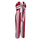 thumbnail image 1 of Sin Tirantes A Rayas Pierna Tejido Suave Transpirable Pantalones Mameluco SG, 1 of 8