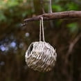 thumbnail image 7 of Hanging Bird Nests House, Spherical Round Mouth Grass Woven Bird Cage Nest, Outdoor Garden Simulation Birdhouse Decorations (4 Pack), 7 of 7