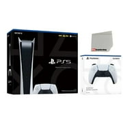 Sony CFI-1215B Playstation 5 Digital Version White DualSense Wireless Controller