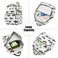 thumbnail image 5 of ALAZA Bat Silhouettes Womens Travel Laptop Backpack Large Daypack Ladies Shoulder Bags M, 5 of 7