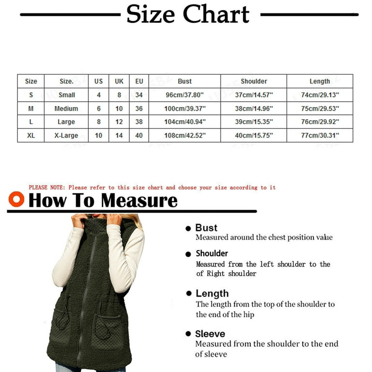 Women's Fleece Sherpa Hooded Vest Fall Winter Warm Soft Zip Women's Fleece Sherpa Hooded Vest Fall Winter Warm Soft Zip