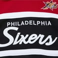 thumbnail image 5 of Men's Mitchell & Ness Black Philadelphia 76ers Big & Tall Hardwood Classics Head Coach Pullover Hoodie, 5 of 5