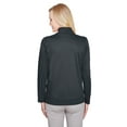 thumbnail image 2 of Harriton M748W Women's Advantage Snag Protection Plus Quarter-Zip Pullover-Dark Charcoal-XL, 2 of 3