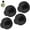 Black, variant on 4Pcs Suction Cup Hooks Holds up to 15lbs Suction Hook Reusable Vacuum Cup Hanger Easy to Install Suction Cup Wreath Hook Durable Shower Suction Hanger