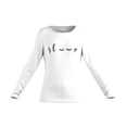 thumbnail image 2 of Maillot à Manches Longues en modal Doux et Confortable pour Femmes avec Imprimé Graphique, 2 of 4