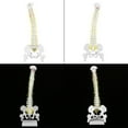 thumbnail image 2 of Spine Model, Removable With 5 Rollers White Spine Anatomy Model, Natural Bone Size For Teaching Skeleton Anatomy Study Teaching Hospital  School, 2 of 8