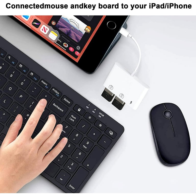 Computer Ios Usb Adapter IPad To USB Adapter, USB For IPad, IPhone