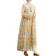 thumbnail image 1 of Vestido suelto de mujer con bolsillos Manga larga Impreso Vintage Casual Vestido de vacaciones MABOTO Vestido, 1 of 7
