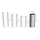 thumbnail image 2 of Guitar Slides Set Includes 3 Glass Slides (51cm/ 6cm/ 7cm) + 1 Stainless Steel Slide (6cm) + 4pcs Celluloid Thumb & Finger Pick, 2 of 5