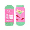 thumbnail image 4 of MeMoi Te Amo Tequila Low-Cut Non-Skid Socks - Womens - Female, 9-11, Sangria, 4 of 4