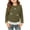 Army Green, variant on Girls Long Sleeve Shirts Fashion Dressy Tunic Blouse Toddler Baby Lace Trim Round Neck Tops for 0-12 Years