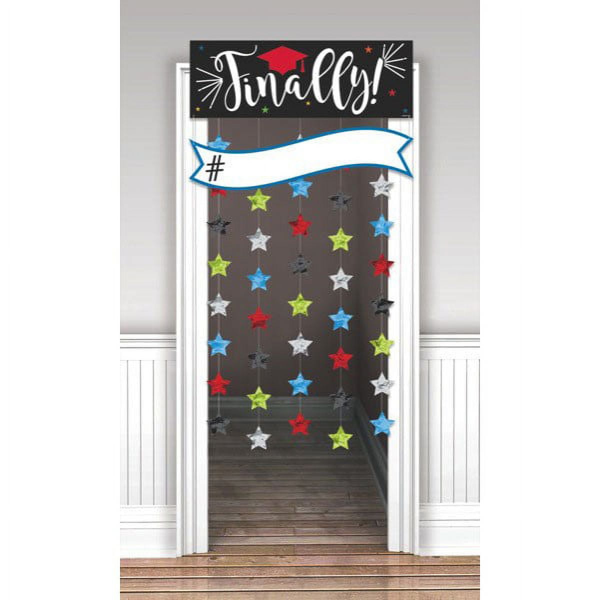 Graduation Customizable Hanging Backdrop (1ct)