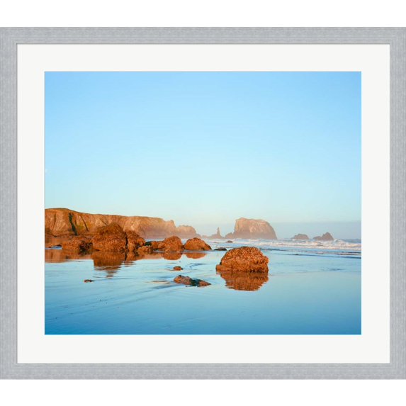 Great Art Now Oregon Blues by Sol Rapson, Framed Wall Art, 25.25W x 22H