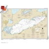 NOAA Chart 14820: Lake Erie 21.00 x 27.11 (Small Format Waterproof)