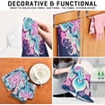 thumbnail image 7 of Dreamtimes Mandala Kitchen Towels, 18 x 28 Inch Super Soft and Absorbent Dish Cloths for Washing Dishes, 1 PCS Reusable Multi-Purpose Microfiber Hand Towels for Kitchen, 7 of 7