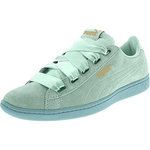 Betreffende pint vorst Puma Women's Shoes Vikky Ribbon S Suede Low Top Lace Up Fashion Sneakers -  Walmart.com