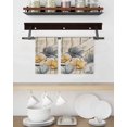 thumbnail image 3 of Spring Tulips Flower Kitchen Dish Towels for Drying Dishes Set of 3, Vintage Floral Barn Doors Rustic Beige Waffle Weave Microfiber Hand Tea Bathroom Towels Quick Dry & Absorbent Towel 15.7x23.6, 3 of 7