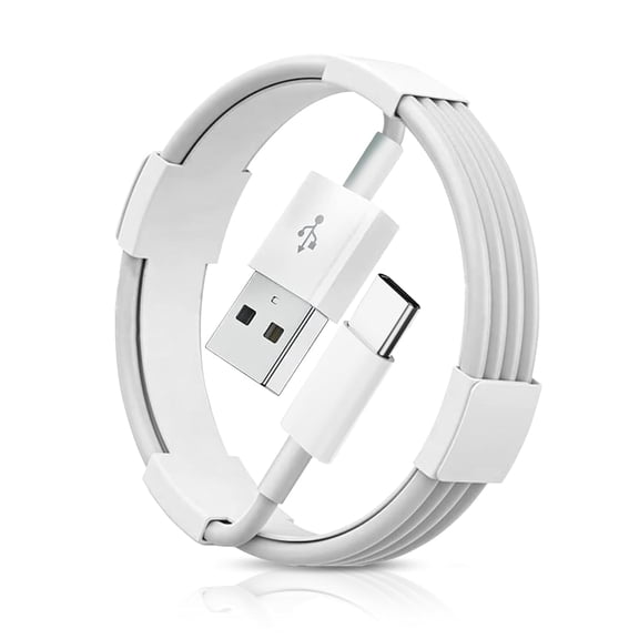 TYPPKMM Car Carplay USB a to USB C Cable for 16E 16 17 iPhone 15 Pro Max Car Charger 6FT, White