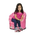 thumbnail image 2 of Disney Minnie Mouse Kids Bean Bag Chair with Colorful Graphics, Pink, 2 of 5