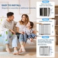 thumbnail image 5 of 310 Replacement Air Filter 20x20x4 MERV 11 for AprilAire Whole House Air Purifiers (pack of 2), 5 of 5