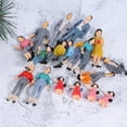 thumbnail image 4 of 15pcs Scale People Figures Miniature Painted People Figures (Random Style), 4 of 5