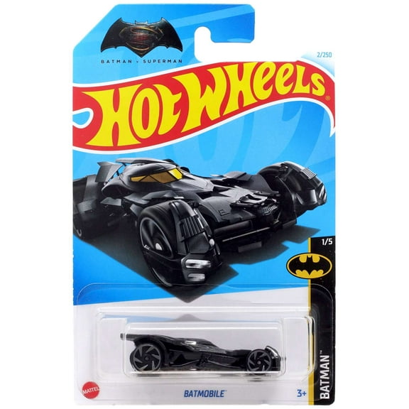 Hot Wheels Batman Batmobile Diecast Car (Batman v Superman)