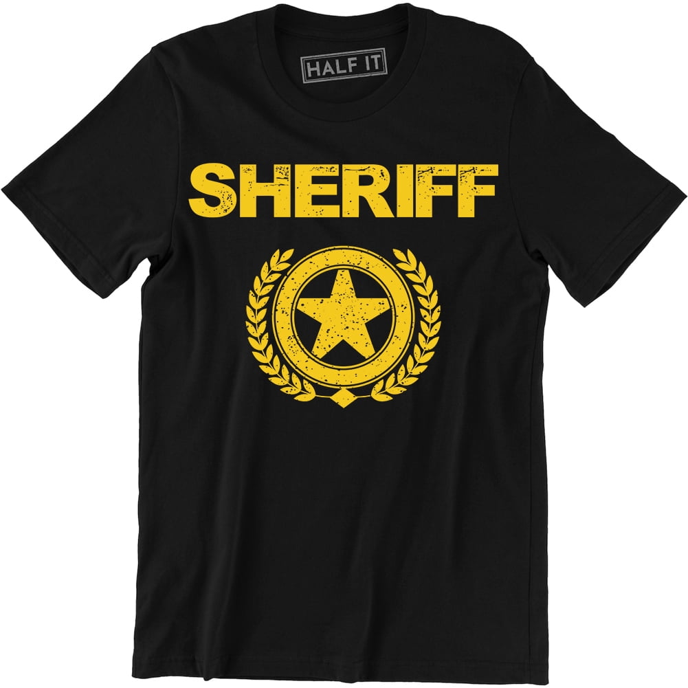 Sheriff Olive Law Enforcement Cool Police Gift Men's T-Shirt - Walmart.com