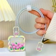 thumbnail image 5 of Cute Star Heart Wave Case For 20w/18w Charging Head Protection Cover Soft Dustproof Bite Cord Line Usb Cable Winder Style D, 5 of 5
