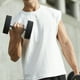 thumbnail image 4 of Playeras Cuello V Para Hombre, Camiseta Sin Mangas De Gimnasio Para Culturismo, Camiseta De Entrenamiento Con Corte Muscular, Camiseta Sin Mangas De Fitness, 4 of 8