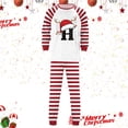 thumbnail image 6 of mgoYE Christmas Matching Pjs Family Winter Letter Christmas Pajamas, Family Christmas Pajamas Matching Sets Cute 26 Initial Letter Xmas Pjs Set Lounge Sleepwear, 6 of 6