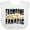AA-White, variant on Inktastic Trombone Fanatic Boys or Girls Baby Bib