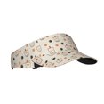 thumbnail image 2 of Yiaed Milk Tea Print Sport Sun Visor Hats Adjustable Empty Top Baseball Cap Cotton Ball Caps for Women and Men, 2 of 5