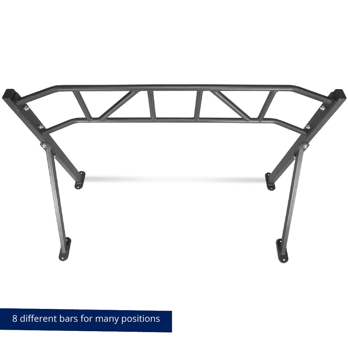Titan Fitness HD Multi-Grip Wall Mounted Pull-Up Bar, 48" Wide Grip, Rated 600 LB, Strength Accessory