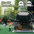 thumbnail image 3 of Carpa Casa Alvantor Pop Up Exterior 1.8x1.8 m Beige, 3 of 9