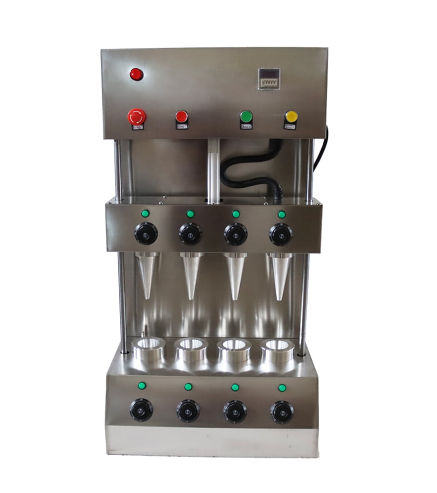 Techtongda Four Heads Electric Cone Pizza Making Machine Pizza Ice
