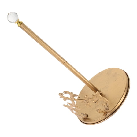 AURARMLET Decorative Countertop Paper Towel Holder with Crystal Accent and Robust Weighted Base for Kitchen