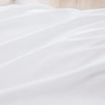 thumbnail image 2 of BESTOUCH Duvet Cover Set Queen 100% Washed Cotton Linen Feel Soft Chic Lightweight 3Pcs (Bright White, 90"x90"), 2 of 8