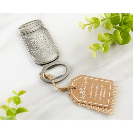 Kate Aspen Mason Jar Bottle Opener- Set of 2