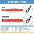 thumbnail image 4 of Reflective Traction Rope Multi-color Nylon Round Rope Large and Medium-sized Explosion-proof Dog Rope Foam Handle Traction Belt, 4 of 6