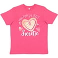 thumbnail image 3 of Inktastic Pop Pop's Little Sweetie with Pink Heart Cookie Youth T-Shirt, 3 of 5