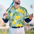 thumbnail image 6 of Daiia Lemon Mens Baseball Jersey Button Down Shirts Short Sleeve Sports Uniforms-3X-Large, 6 of 9