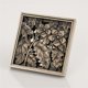 thumbnail image 5 of Bronze Bathroom Floor Drain - Unique Antique Square Shower Floor Drain - Carved Garden Floor Drain 100100mm, 5 of 5