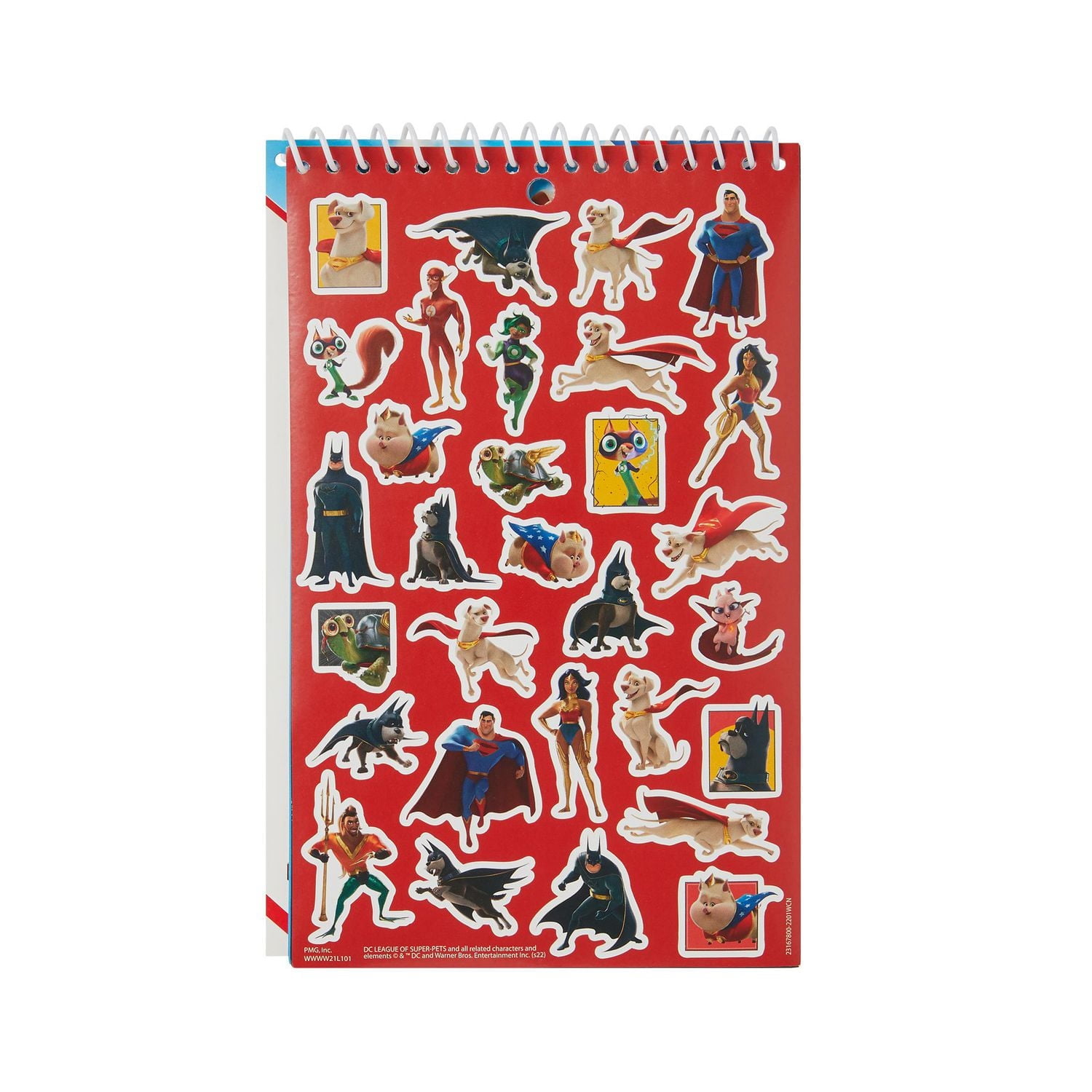 DC Super Hero Pets Tear & Share Sticker and Activity Book