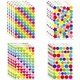 thumbnail image 1 of 20 Sheets Kids Stickers 1375 Pieces Kids Stickers Heart Star Dots Colorful Stickers for Kids DIY Accessories Crafts, 1 of 5