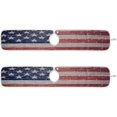 thumbnail image 3 of Coolnut Usa Flag Painted on Brick Wall 2PCS Faucet Absorbent Mat Kitchen Faucet Sink Splash Guard Microfiber Cloth Faucet Splash Catcher Water Absorbent Mat, Faucet Mat for Kitchen Sink 14x5in, 3 of 7