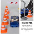 thumbnail image 4 of 7Pcs Mini Traffic Cones Training Roadblock Cones Mini Orange Cones for Multipurpose Construction Theme Party Sports Activity, 4 of 5