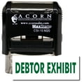 thumbnail image 1 of Self-Inking Debtor Exhibit Stamp with Pink Ink, 1 of 4